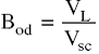 volume of residual oil