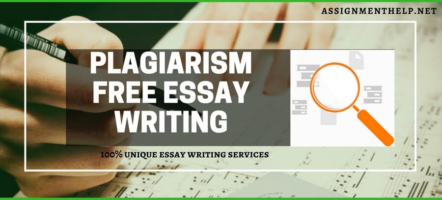 Plagiarism Free Essay Writing