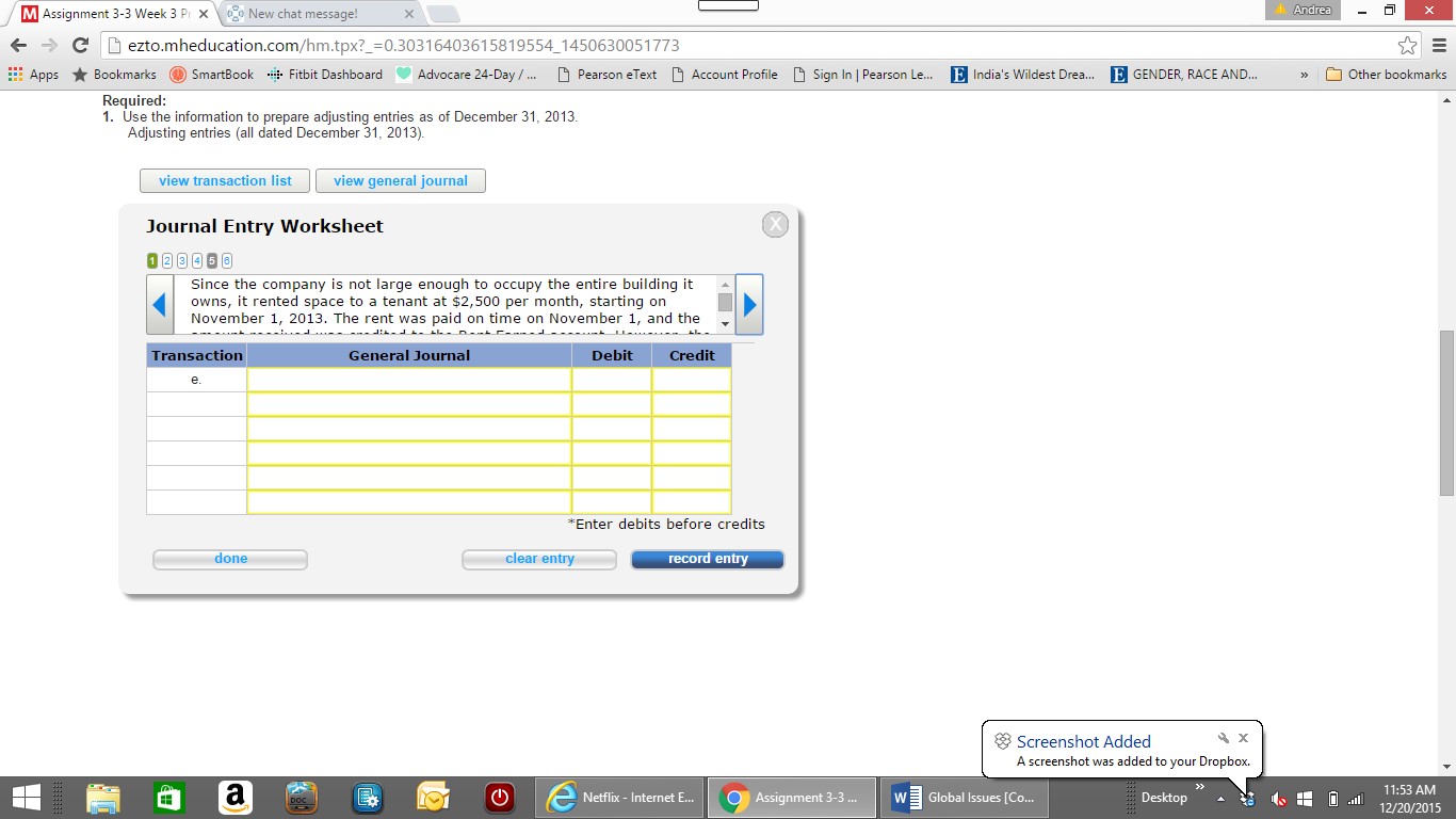 Practice of recording prepaid expenses and unearned revenues Image 6