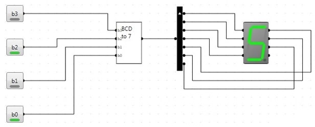 BCD to 7 Segment Display Converter Image 4