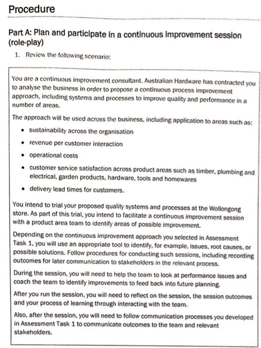 BSBMGT516 assessment task 1 Image 8