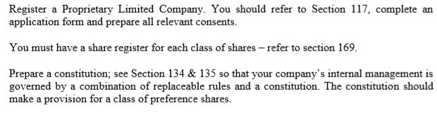 BUS200 Law of business organisations