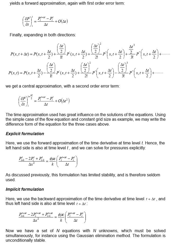 Discretization of the flow equations Image 7