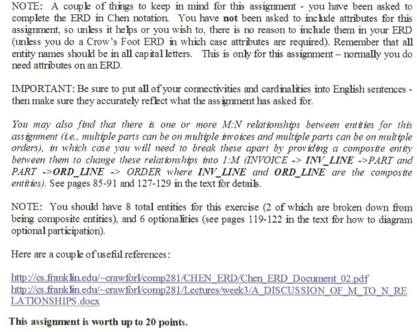 ERD in chen notation