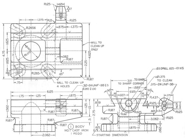 ME 381 Project 2 Assemblies and Drawings Image 1