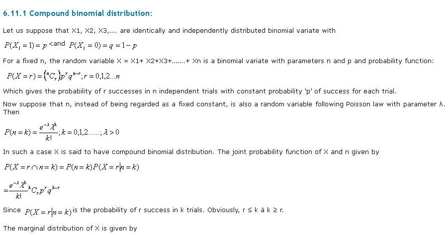 compound distribution