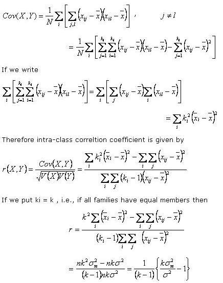 intra class correltion