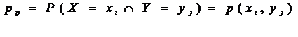 joint probability law