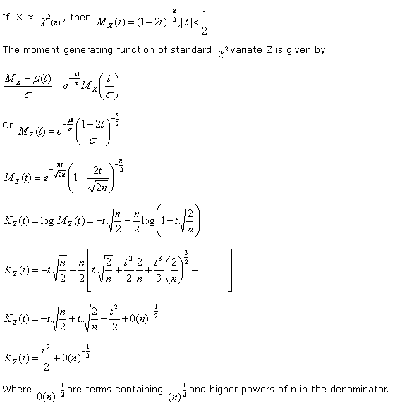 limiting form of distribution