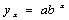 logarithmic straight line