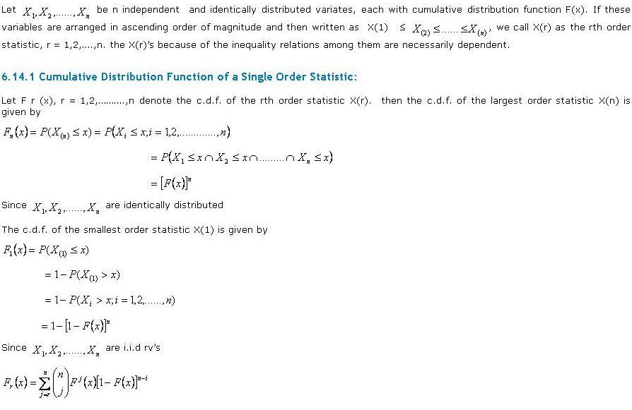 ordered statistics