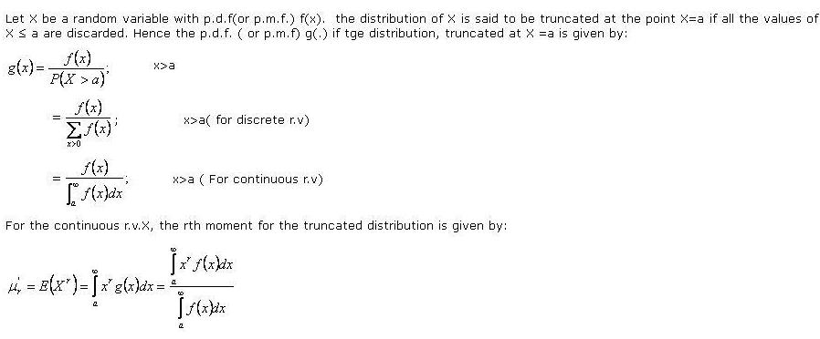 truncated distribution