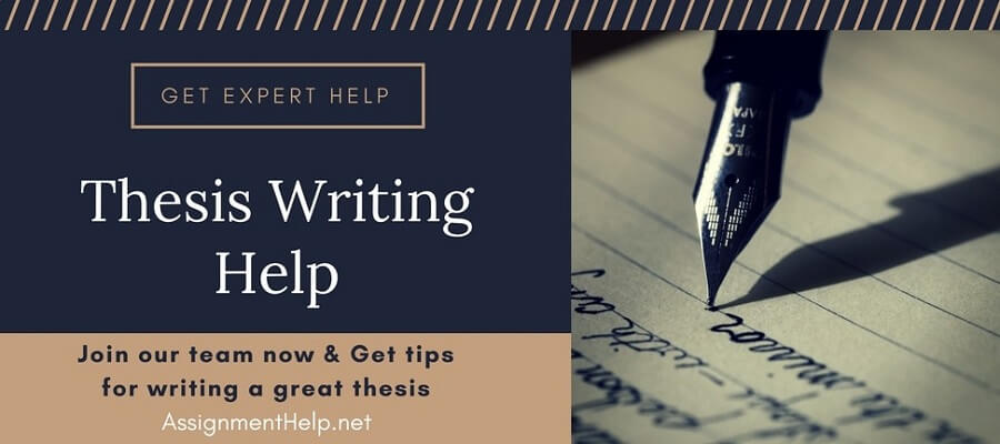 Thesis Writing Help