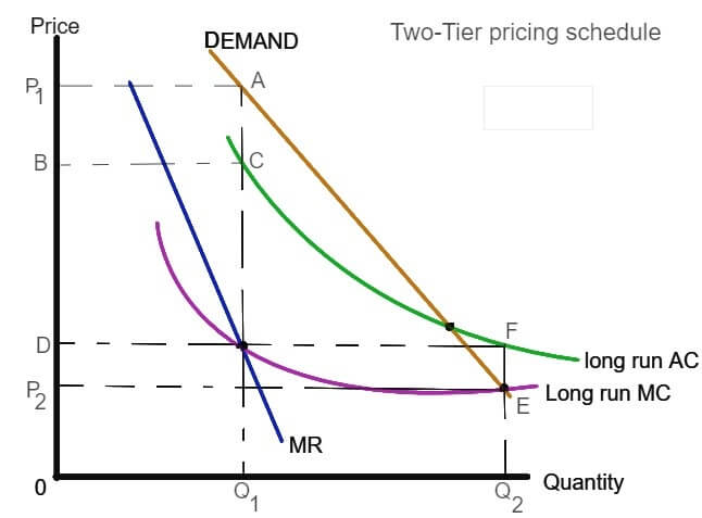 Two-Tier Pricing Schedule