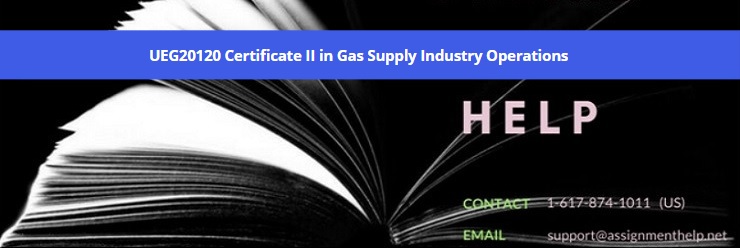 UEG20120 Certificate II in Gas Supply Industry Operations