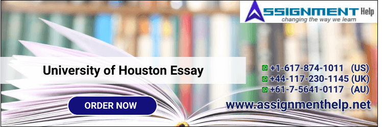 University of Houston Essay