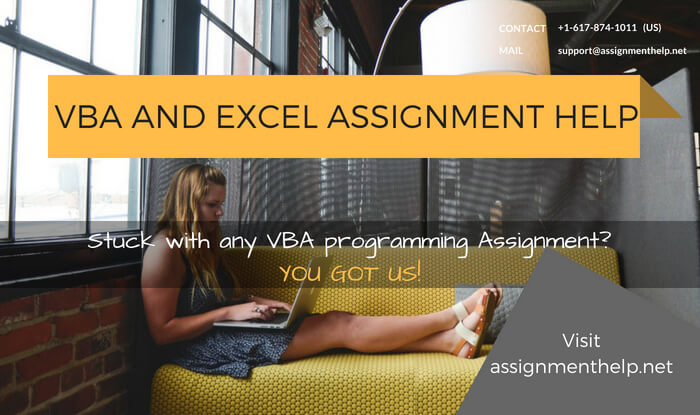 vba excel homework help
