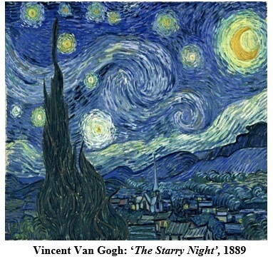 Vincent Van Gogh The Starry Night 1889