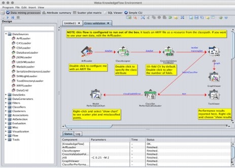 Weka Knowledge Flow